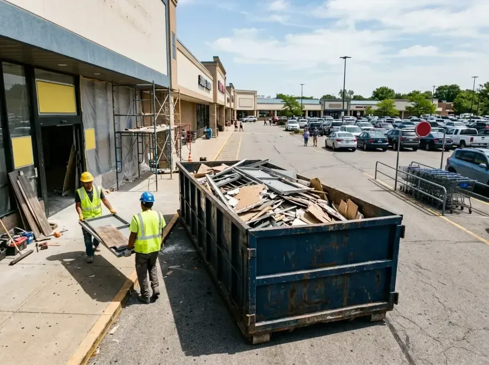 retail-store-renovation-debris-003 — frequently asked questions, Roll-off Dumpster Rentals in Warrenville, IL